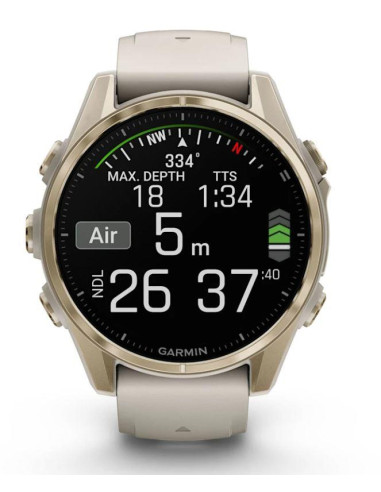 SMARTWATCH FENIX 8 SAPPHIRE/SOFT GOLD 010-02903-11 GARMIN