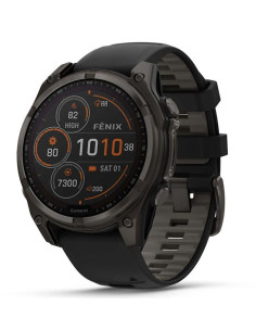 SMARTWATCH FENIX 8 SAPP. SOLAR/BLACK/GRAY 010-02907-11 GARMIN
