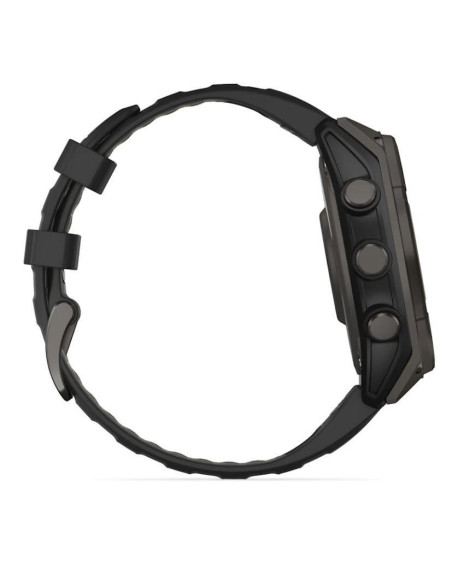 SMARTWATCH FENIX 8 SAPP. SOLAR/BLACK/GRAY 010-02907-11 GARMIN