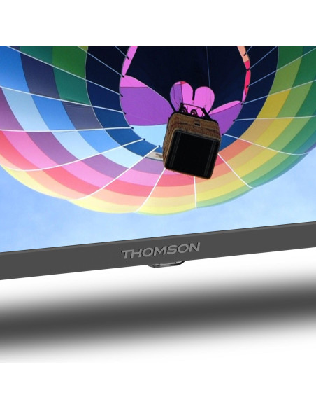 TV Set, THOMSON, 43", 4K/Smart, QLED, 3840x2160, Wireless LAN, Bluetooth, Google TV, Black, 43QG4S14