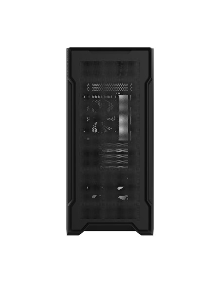 Case, GIGABYTE, GB-C102G, MidiTower, Case product features Transparent panel, Not included, MicroATX, MiniITX, Colour Black, GB