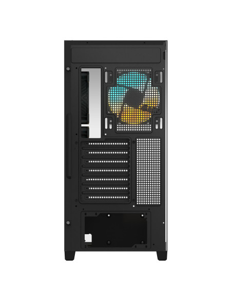 Case, GIGABYTE, GB-C500P ST, MidiTower, Case product features Transparent panel, ATX, MicroATX, MiniITX, Colour Black, GB-C500P