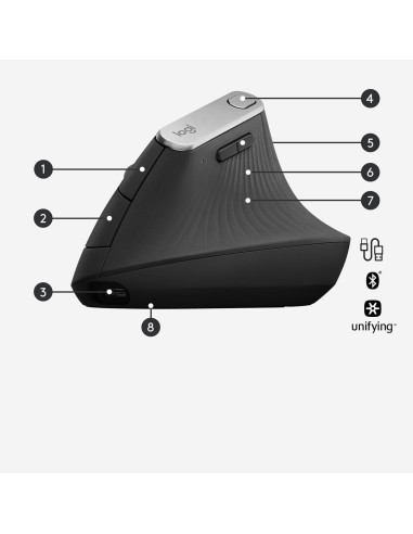 MOUSE USB OPTICAL WRL MX ERGO/910-005448 LOGITECH