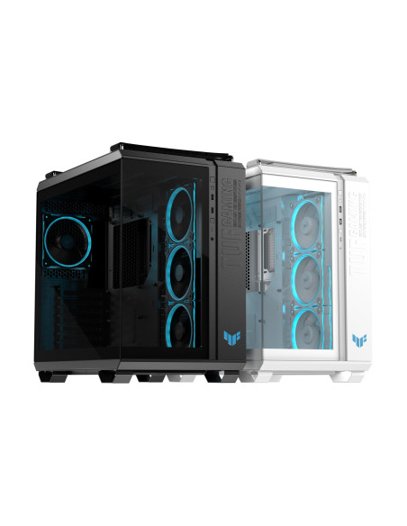 Case, ASUS, TUF Gaming GT502 Horizon, MidiTower, Case product features Transparent panel, Not included, ATX, MicroATX, MiniITX,