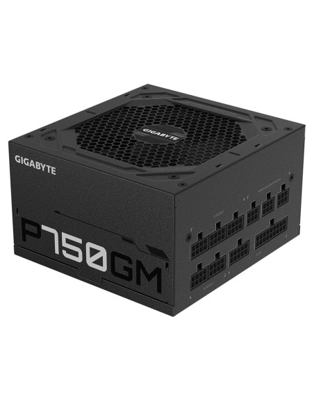 Power Supply, GIGABYTE, GP-P750GM, 750 Watts, Efficiency 80 PLUS GOLD, PFC Active, MTBF 100000 hours, GP-P750GM