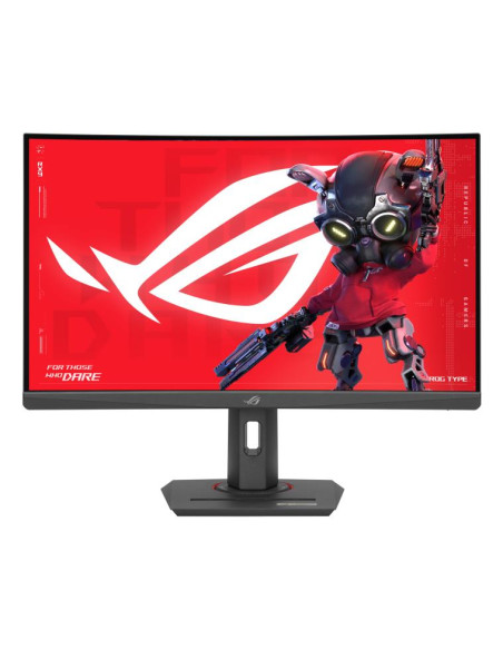 LCD Monitor, ASUS, ROG Strix XG27WCS, 27", Gaming/Curved, Panel VA, 2560x1440, 16:9, 180Hz, 1 ms, Swivel, Pivot, Height adjusta