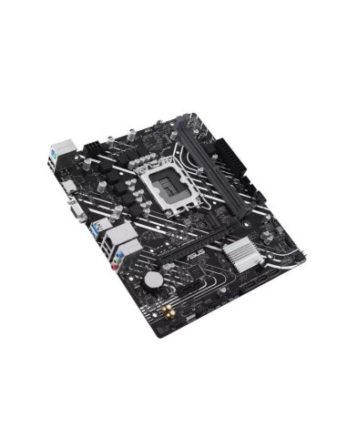 Mainboard, ASUS, Intel H610, LGA1700, Micro-ATX, Memory DDR5, Memory slots 2, 1xPCI-Express 3.0 1x, 1xPCI-Express 4.0 16x, 1xM.