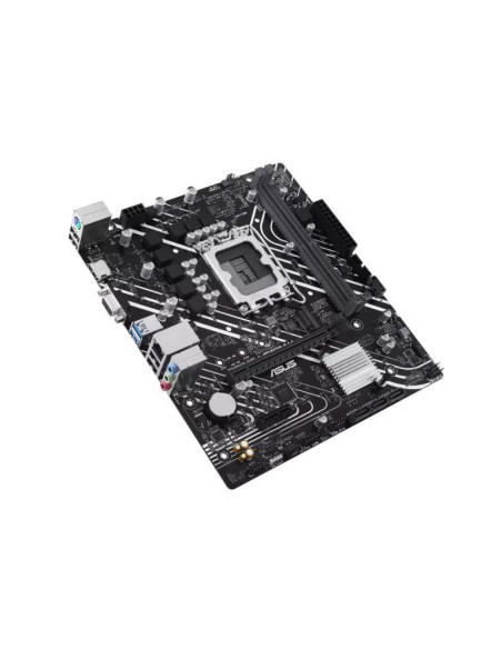 Mainboard, ASUS, Intel H610, LGA1700, Micro-ATX, Memory DDR5, Memory slots 2, 1xPCI-Express 3.0 1x, 1xPCI-Express 4.0 16x, 1xM.