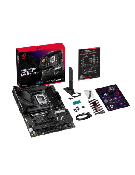 Mainboard, ASUS, Intel Z890, LGA1851, ATX, Memory DDR5, Memory slots 4, ROGSTRIXZ890-HGAMWIFI