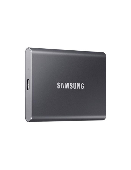 External SSD, SAMSUNG, T7, 2TB, USB 3.2, Write speed 1000 MBytes/sec, Read speed 1050 MBytes/sec, MU-PC2T0T/WW