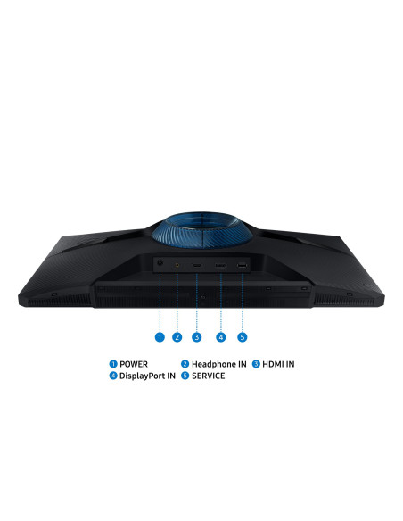 LCD Monitor, SAMSUNG, Odyssey G3, 24", Gaming, Panel VA, 1920x1080, 16:9, 180Hz, 1 ms, Swivel, Pivot, Height adjustable, Tilt, 