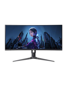 LCD Monitor, ACER, 34 ", 3440 x 1440 pixels, UltraWide Quad HD, Native aspect ratio 21:9, QD-OLED, Curved, UM.CXXEE.501