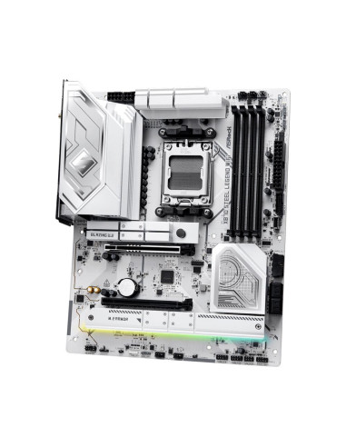 Mainboard, ASROCK, AMD X870, SAM5, ATX, Memory DDR5, Memory slots 4, 1xPCI-Express 4.0 16x, 1xPCI-Express 5.0 16x, 4xM.2, 1xHDM