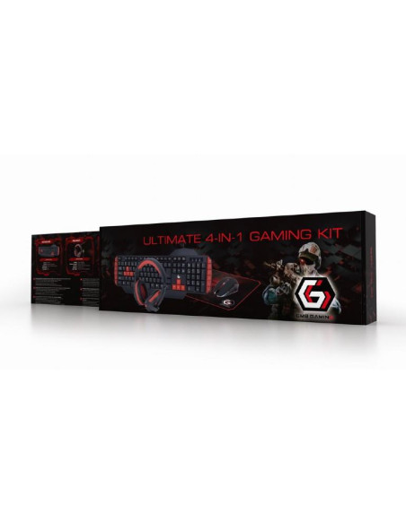 KEYBOARD USB GAMING KIT ENG/ULTIMATE GGS-UMG4-02 GEMBIRD