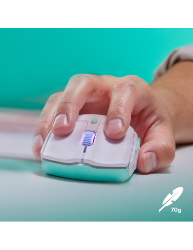 MOUSE USB OPTICAL HYPERX PF/HAS2 WL WHT 8R2E7AA HYPERX