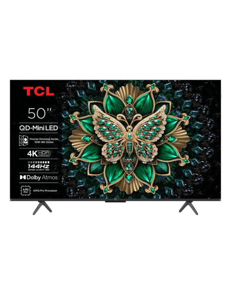 TV Set, TCL, 50 ", 4K Ultra HD, 3840 x 2160 pixels, Flat, 16:9, 50Q6C