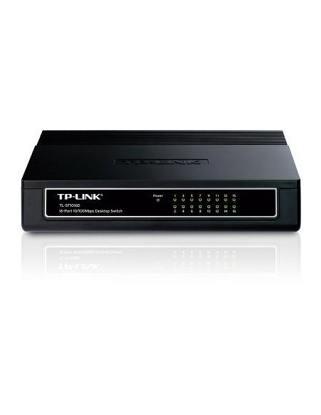 Switch, TP-LINK, 16x10Base-T / 100Base-TX, TL-SF1016D