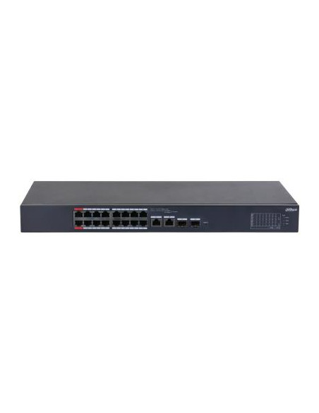 Switch, DAHUA, Type L2, Desktop/pedestal, Rack, PoE ports 16, CS4218-16ET-135