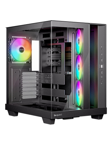 Case, BE QUIET, ATX/micro ATX/Mini-ITX, Black, Midi Tower, PC, BGW85