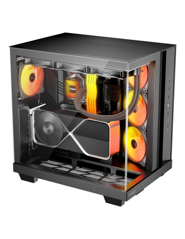 Case, BE QUIET, ATX/micro ATX/Mini-ITX, Black, Midi Tower, PC, BGW85