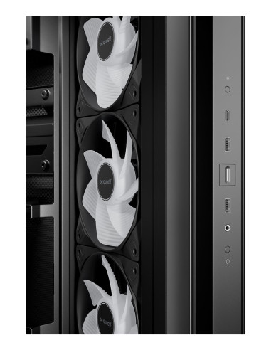 Case, BE QUIET, ATX/micro ATX/Mini-ITX, Black, Midi Tower, PC, BGW85