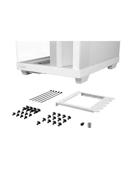 Case, BE QUIET, ATX/micro ATX/Mini-ITX, White, Midi Tower, PC, BGW86