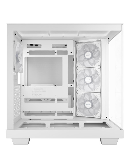 Case, BE QUIET, ATX/micro ATX/Mini-ITX, White, Midi Tower, PC, BGW86