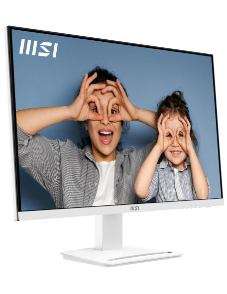 LCD Monitor, MSI, PRO MP273QW E2, 27", Business, Matte, 2560x1440, 16:9, 100Hz, 1 ms, Speakers, Colour White, PROMP273QWE2