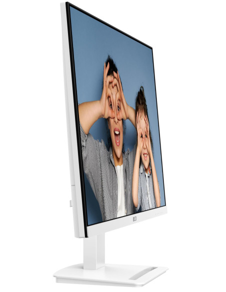 LCD Monitor, MSI, PRO MP273QW E2, 27", Business, Matte, 2560x1440, 16:9, 100Hz, 1 ms, Speakers, Colour White, PROMP273QWE2