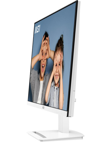 LCD Monitor, MSI, PRO MP273QW E2, 27", Business, Matte, 2560x1440, 16:9, 100Hz, 1 ms, Speakers, Colour White, PROMP273QWE2