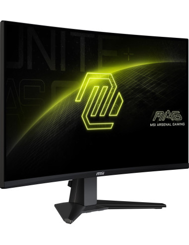 LCD Monitor, MSI, 27 ", 2560 x 1440 pixels, Quad HD, Native aspect ratio 16:9, LCD, Curved, MAG27CQ6F