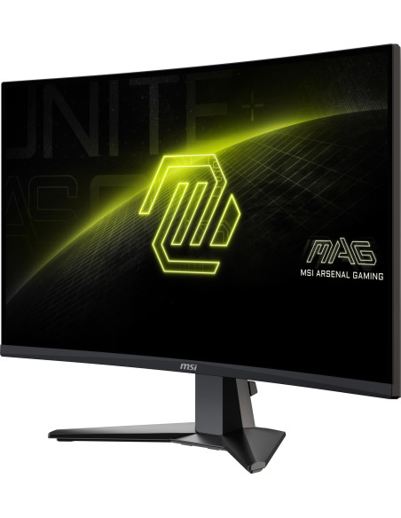 LCD Monitor, MSI, 27 ", 2560 x 1440 pixels, Quad HD, Native aspect ratio 16:9, LCD, Curved, MAG27CQ6F