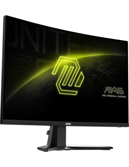 LCD Monitor, MSI, 27 ", 2560 x 1440 pixels, Quad HD, Native aspect ratio 16:9, LCD, Curved, MAG27CQ6F
