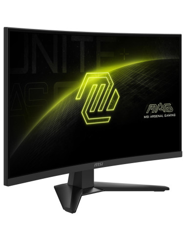 LCD Monitor, MSI, MAG 275CQF E18, 27", Gaming/Curved, Matte, Panel VA, 2560x1440, 16:9, 180Hz, 0.5 ms, Colour Black, MAG275CQFE