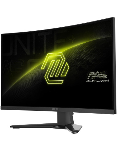 LCD Monitor, MSI, MAG 275CQF E18, 27", Gaming/Curved, Matte, Panel VA, 2560x1440, 16:9, 180Hz, 0.5 ms, Colour Black, MAG275CQFE