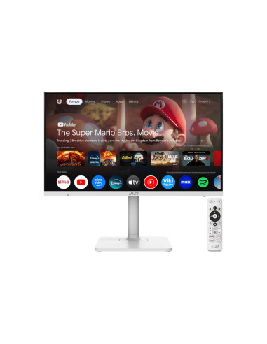 LCD Monitor, MSI, 27 ", 3840 x 2160 pixels, 4K Ultra HD, Native aspect ratio 16:9, MODERNMD272UPSW