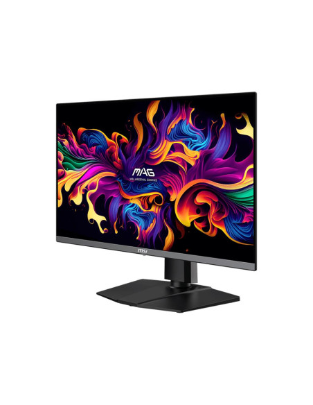 Monitor, MSI, 26.5 ", 3840 x 2160 pixels, 4K Ultra HD, Native aspect ratio 16:9, QD-OLED, MAG272UPQD-OLEDX24