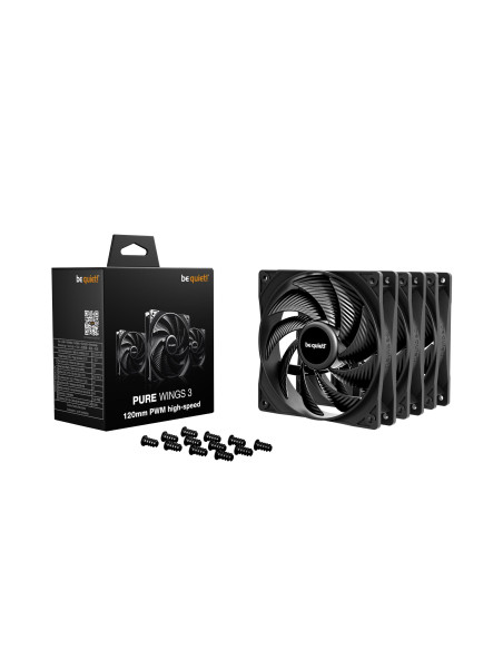 CASE FAN 120MM PURE WINGS 3/PWM HS 3-PACK BL140 BE QUIET