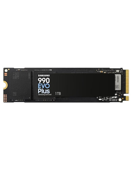 SSD, SAMSUNG, 990 EVO Plus, 1TB, M.2, PCIe Gen5, NVMe, TLC, Write speed 6300 MBytes/sec, Read speed 7150 MBytes/sec, 2.38mm, TB