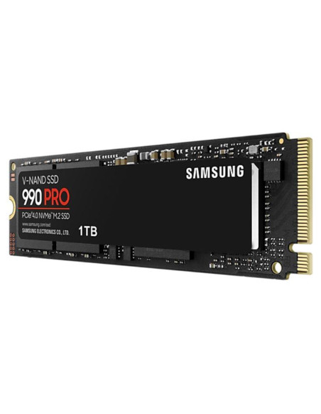 SSD, SAMSUNG, 990 PRO, 1TB, M.2, PCIE, NVMe, MLC, Write speed 6900 MBytes/sec, Read speed 7450 MBytes/sec, 2.3mm, TBW 600 TB, M