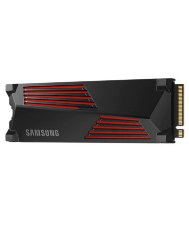 SSD, SAMSUNG, 990 PRO with Heatsink, 1TB, M.2, PCIE, NVMe, MLC, Write speed 6900 MBytes/sec, Read speed 7450 MBytes/sec, 2.3mm,