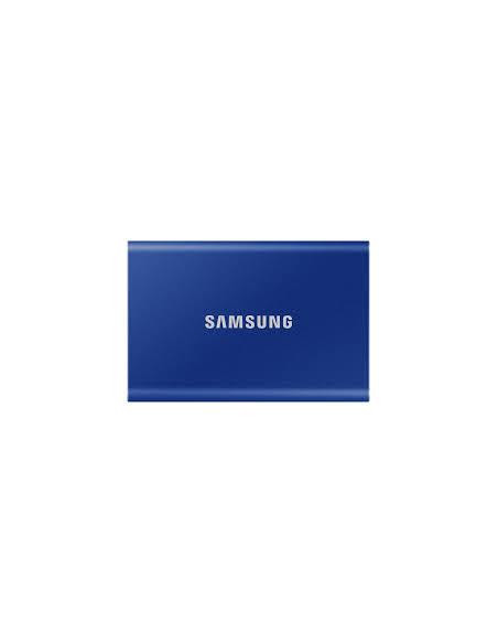 External SSD, SAMSUNG, T7, 2TB, USB 3.2, Write speed 1000 MBytes/sec, Read speed 1050 MBytes/sec, MU-PC2T0H/WW