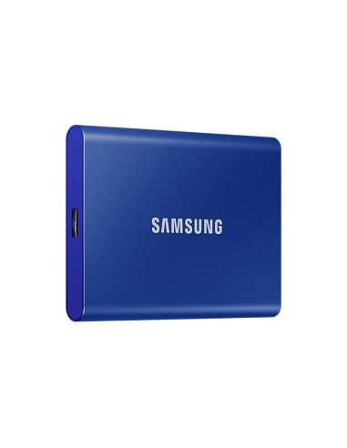 External SSD, SAMSUNG, T7, 2TB, USB 3.2, Write speed 1000 MBytes/sec, Read speed 1050 MBytes/sec, MU-PC2T0H/WW