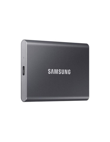 External SSD, SAMSUNG, T7, 4TB, USB 3.2, Write speed 1000 MBytes/sec, Read speed 1050 MBytes/sec, MU-PC4T0T/WW