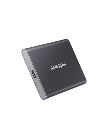 External SSD, SAMSUNG, T7, 4TB, USB 3.2, Write speed 1000 MBytes/sec, Read speed 1050 MBytes/sec, MU-PC4T0T/WW
