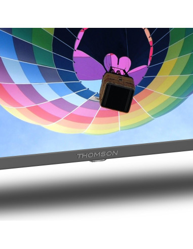 TV Set, THOMSON, 65", 4K/Smart, QLED, 3840x2160, Wireless LAN, Bluetooth, Google TV, Dark Grey, 65QG4S14