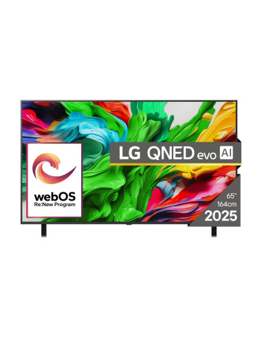TV Set, LG, 65", 4K/Smart, 3840x2160, Wireless LAN, Bluetooth, webOS, 65QNED85A3C