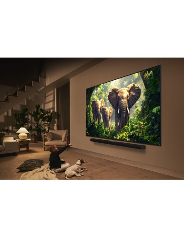 TV Set, LG, 75", 4K/Smart, 3840x2160, Wireless LAN, Bluetooth, webOS, Black, 75QNED87A3B