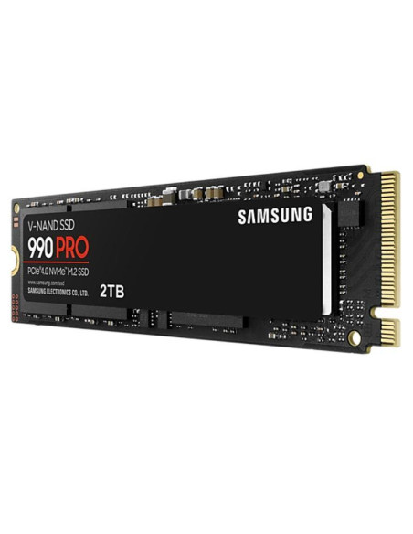 SSD, SAMSUNG, 990 PRO, 2TB, M.2, PCIE, NVMe, MLC, Write speed 6900 MBytes/sec, Read speed 7450 MBytes/sec, 2.3mm, TBW 1200 TB, 
