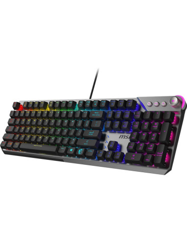 KEYBOARD GAMING BLACK US/STRIKE 600 SILENT MSI